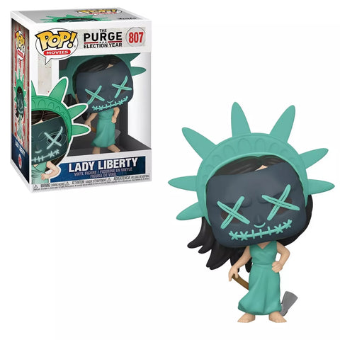 POP! Movies #807: The Purge - Election Year - Lady Liberty (Funko POP!) Figure and Box w/ Protector