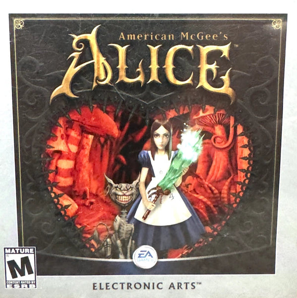 American McGee's Alice (PC Game) Pre-Owned: 2 Discs, Manual, and Case (without Case Art)