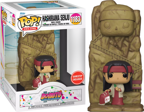 POP! Deluxe #1183: Boruto Naruto Next Generations - Hashirama Senju (Hokage Series) (GameStop Exclusive) (Funko POP!) Figure and Box