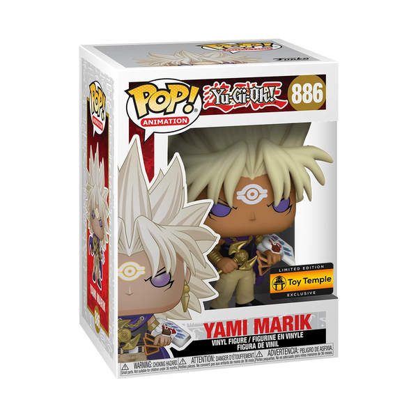 POP! Animation #886: Yu-Gi-Oh! - Yami Marik [Toy Temple Limited Edition Exclusive] (Funko POP!) Figure and Box w/ Protector