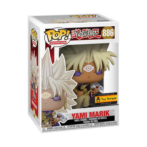 POP! Animation #886: Yu-Gi-Oh! - Yami Marik [Toy Temple Limited Edition Exclusive] (Funko POP!) Figure and Box w/ Protector