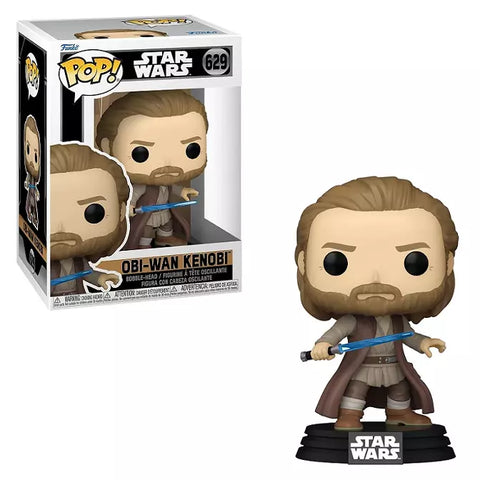 POP! Star Wars #629: Obi-Wan Kenobi (Funko POP!) Figure and Box w/ Protector