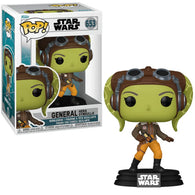 POP! Star Wars #653: General Hera Syndulla (Funko POP!) Figure and Box w/ Protector
