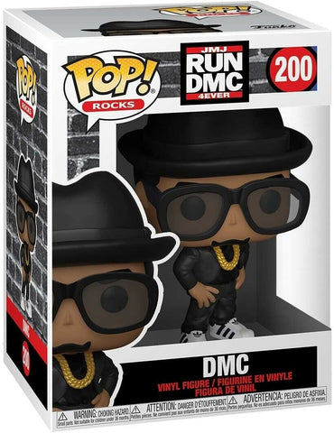 POP! Rocks #200: Run DMC - DMC (Funko POP!) Figure and Box w/ Protector