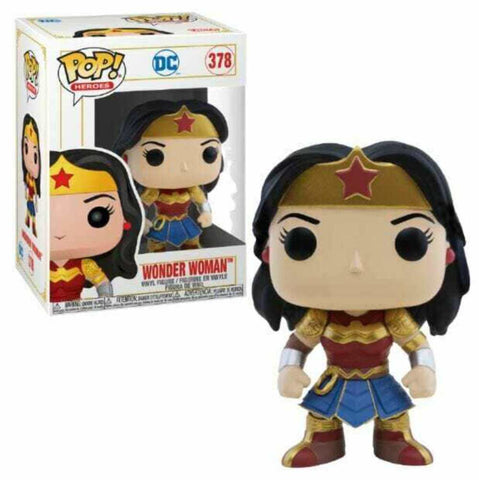 POP! DC Heroes #378: Wonder Woman (Funko POP!) Figure and Box w/ Protector