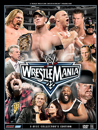 WWF Wrestlemania 22 (3 Disc Collector's Edition) (DVD) Pre-Owned