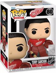 POP! NHL Hockey #80: Terry Sawchuk (Detroit Red Wings) (Funko POP!) Figure and Box w/ Protector