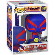 POP! Marvel #1267: Spider-Man Across The Spider-Verse - Spider-Man 2099 [Glows in the Dark] [Entertainment Earth Limited Edtion Exclusive] (Funko POP!) Figure and Box w/ Protector