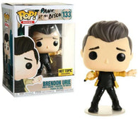 POP! Rocks #133: Panic! At The Disco - Brendon Urie (Hot Topic Exclusive) (Funko POP!) Figure and Box w/ Protector