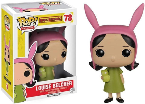 POP! Animation #78: Bob's Burgers - Louise Belcher (Funko POP!) Figure and Box w/ Protector