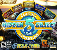 Hidden Object 5 Pack: Classic Adventure (PC Game) Pre-Owned