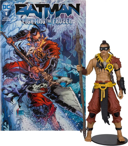 Page Punchers: Robin Action Figure + Batman: Fighting the Frozen Comic Book (McFarlane Toys) NEW