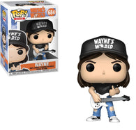POP! Movies #684: Wayne's World - Wayne (Funko POP!) Figure and Box w/ Protector (Rattles)