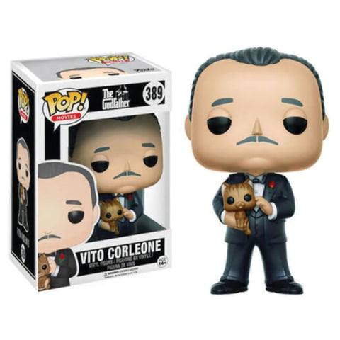 POP! Movies #389: The Godfather - Vito Corleone (Funko POP!) Figure and Box w/ Protector