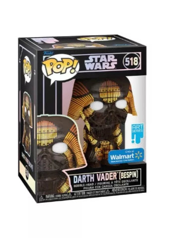 POP! Star Wars - Art Series #518: Darth Vader (Bespin) (Wal-Mart Exclusive) (Funko POP! Bobble-Head) Figure and Box w/ Protector