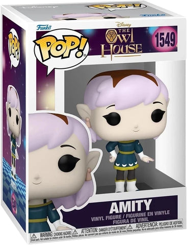 POP! Disney #1549: The Owl House - Amity (Funko POP!) Figure and Box w/ Protector