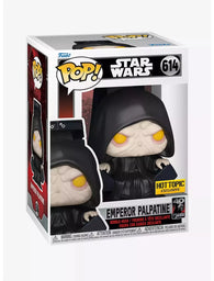 POP! Star Wars #614: Emperor Palpatine (Hot Topic Exclusive) (Funko POP!) Figure and Box w/ Protector