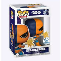 POP! DC Heroes #477: Deathstroke (Funko.com Exclusive) (Funko POP!) Figure and Box w/ Protector