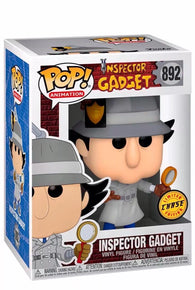 POP! Animation #892: Inspector Gadget (Limited Edition Chase) (Funko POP!) Figure and Box w/ Protector (Significant Box Damage)
