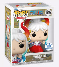 POP! Animation #1316: One Piece - Yamato (Funko.com Exclusive) (Funko POP!) Figure and Box w/ Protector