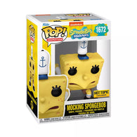 POP! Animation #1672: SpongeBob SquarePants - Mocking Spongebob (Hot Topic Exclusive) (Funko POP!) Figure and Box w/ Protector