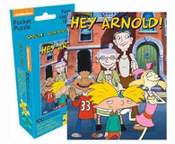 Hey Arnold!: Aquarius [Pocket Puzzle] 100 Pieces / 6.25in x 8in (Nickelodeon) NEW in Box (See Notes)