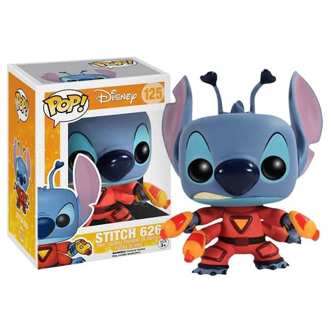 POP! Disney #125: Lilo & Stitch - Stitch 626 (Funko POP!) Figure and Box w/ Protector