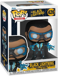 POP! Heroes #426: DC Black Lightning (Funko POP!) Figure and Box w/ Protector