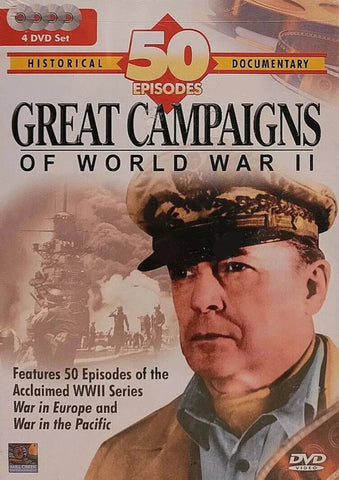 Great Campaigns of World War II (Historical Documentary - 15 Features) (DVD) Pre-Owned