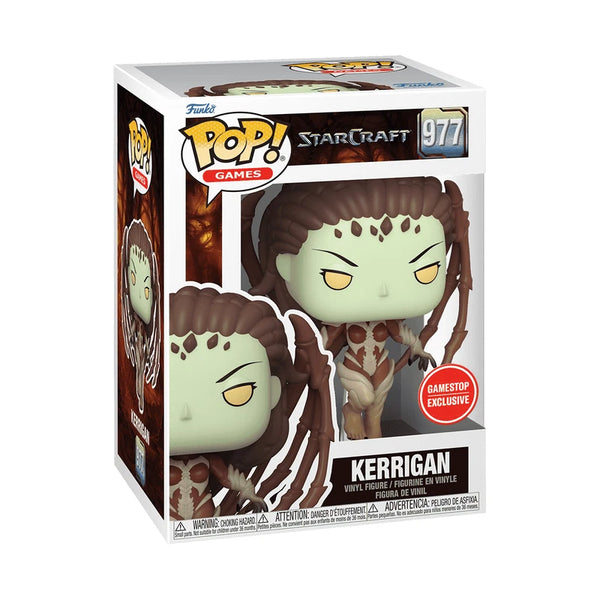 POP! Games #977: StarCraft - Kerrigan [GameStop Exclusive] (Funko POP!) Figure and Box w/ Protector