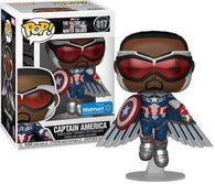 POP! Marvel #817: The Falcon and The Winter Soldier Captain America [Wal-Mart Exclusive] (Funko POP!) Figure and Box w/ Protector