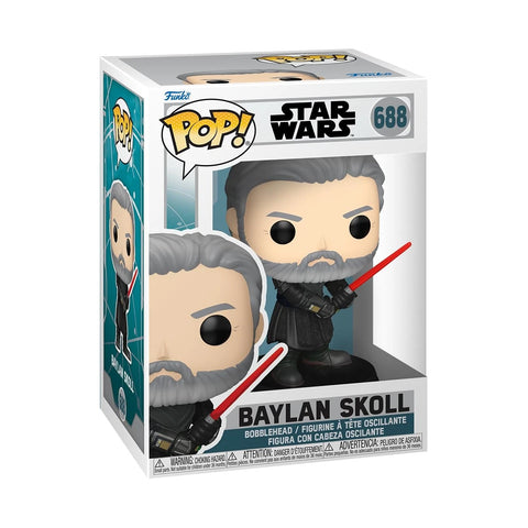 POP! Star Wars #688: Baylan Skoll (Funko POP!) Figure and Box w/ Protector