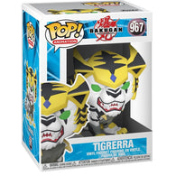 POP! Animation #967: Bakugan Battle Brawlers - Tigrerra (Funko POP!) Figure and Box w/ Protector