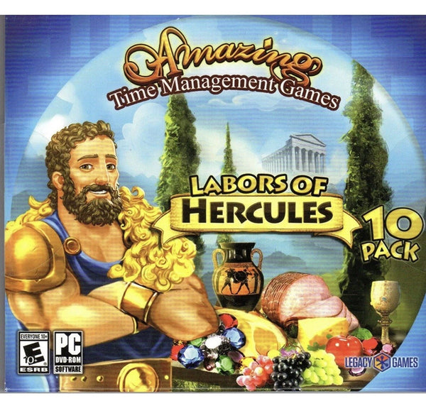 Amazing Time Management Games: Labors of Hercules (PC Game) Pre-Owned