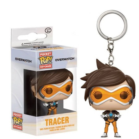 Pocket POP Keychain: Overwatch - Tracer (Funko) Figure and Box