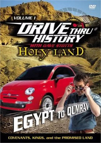 Drive Thru History with David Stotts: Holy Land - Egypt to Qumran (Vol 1) (DVD) Pre-Owned