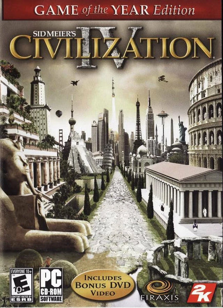 Sid Meier's Civilization IV: Game of the Year Edition (PC Game) Pre-Owned