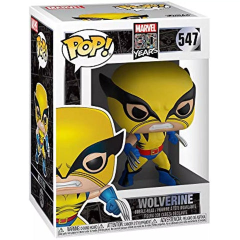 POP! Marvel 80 Years #547: Wolverine (Funko POP!) Figure and Box w/ Protector