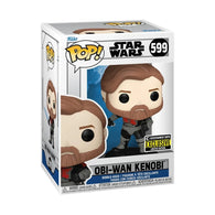 POP! Star Wars #599: Obi-Wan Kenobi [Entertainment Earth Limited Edition Exclusive] (Funko POP!) Figure and Box w/ Protector (Box Damage)