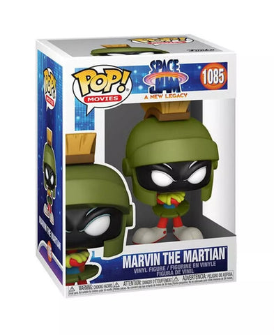 POP! Movies #1085: Space Jam A New Legacy - Marvin The Martian (Funko POP!) Figure and Box w/ Protector