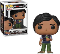 POP! Television #781: The Big Bang Theory - Raj Koothrappali (Funko POP!) Figure and Box w/ Protector