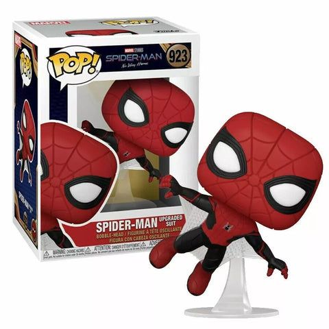 POP! Marvel Studios #923: Spider-Man No Way Home (Upgraded Suit) (Funko POP!) Figure and Box w/ Protector