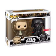 POP! Star Wars 2 Pack: Obi-Wan Kenobi & Darth Vader (Target Exclusive) (Funko POP!) Figure and Box