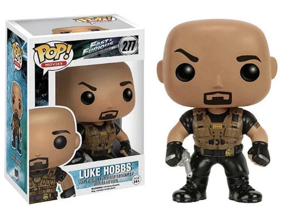 Funko POP! Movies #277: Fast & Furious - Luke Hobbs (Funko POP!) Figure and Box w/ Protector