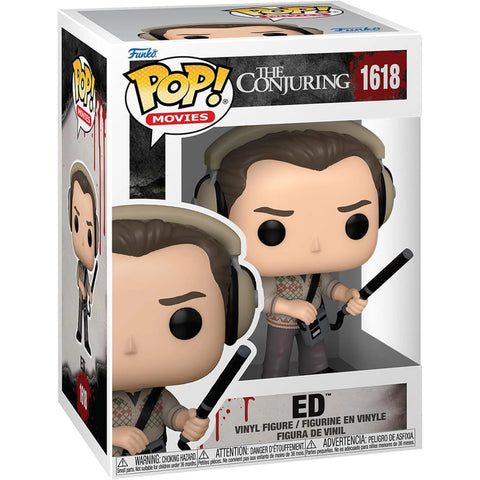 POP! Movies #1618: The Conjuring - Ed (Funko POP!) Figure and Box w/ Protector
