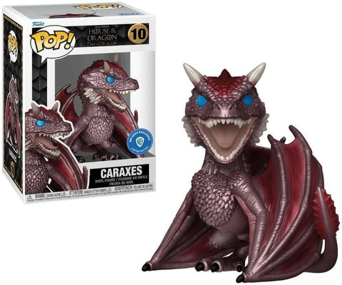 POP! Game of Thrones - House of Dragon - Day of the Dragon #10: Caraxes [WB Shop Exclusive] (Funko POP!) Figure and Box w/ Protector