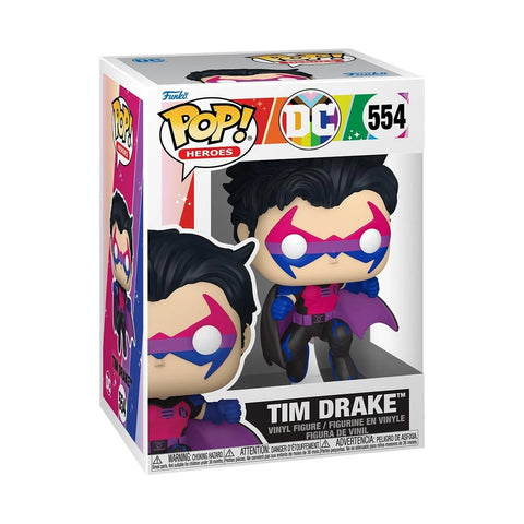 POP! Heroes #554: DC Tim Drake (Funko POP!) Figure and Box w/ Protector