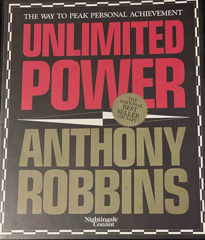 Anthony Robbins: Unlimited Power [Nightingale Conant] (Audiobook) (6 Cassette Tape Set) Pre-Owned