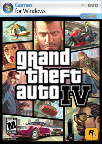 Grand Theft Auto IV (PC Game) Pre-Owned: Disc 2, Manual, Survival Guide, and Case (Missing Disc 1/As Is)