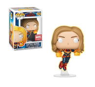 POP! Marvel #446: Captain Marvel (Glows in the Dark) (Collector Corps Exclusive) (Funko POP!) Figure and Box w/ Protector